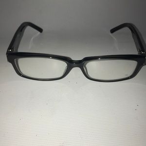 AUTH YVES SAINT LAURENT 2219 4PY BLACK EYEGLASSES